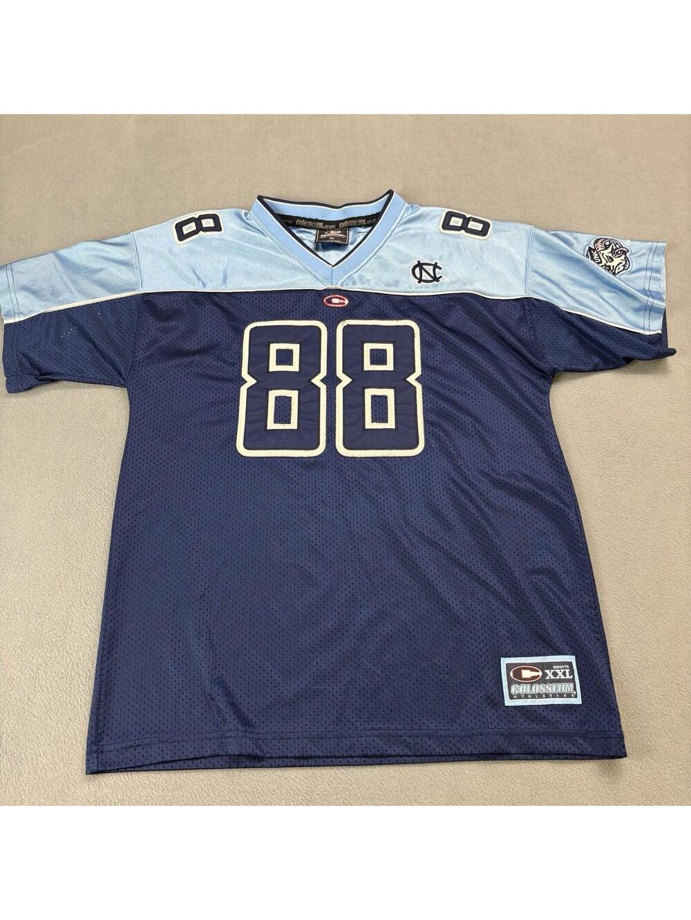 University Of North Carolina UNC Tar Heels Football Jersey Kids XL